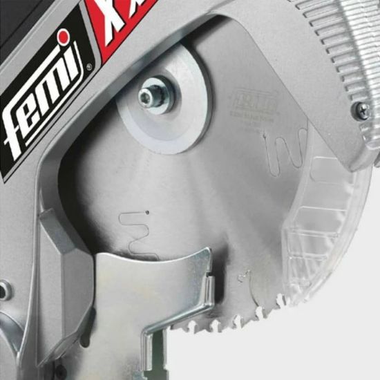 Afbeeldingen van FEMI Verstekzaagmachine XXX EVO ALU 1500W 230V enkele fase t.b.v. aluminium