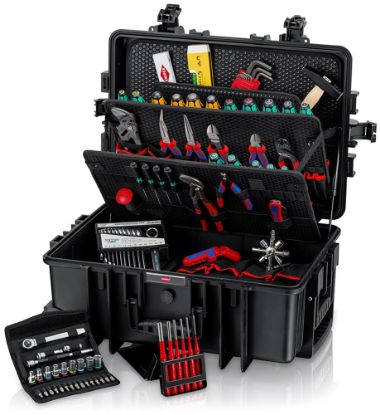 Afbeeldingen van KNIPEX Gereedschapsset ROBUUST45 Move mechanica