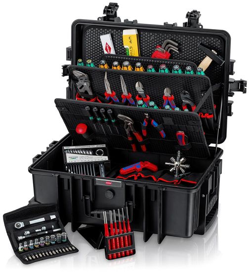 Afbeeldingen van KNIPEX Gereedschapsset ROBUUST45 Move mechanica