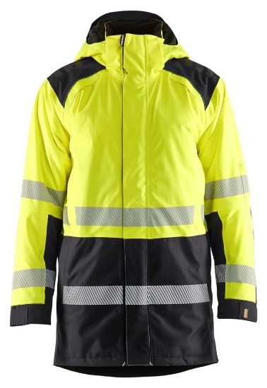 Afbeeldingen van BLÅKLÄDER Winterparka 4457 High Vis geel/zwart S