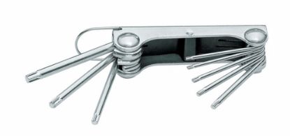 Afbeeldingen van GEDORE Stiftsleutelset TORX T9-T40 SCL 43 TX-80 8x