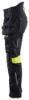 Afbeeldingen van BLÅKLÄDER Werkbroek Multinorm dames Inherent 7108 zwart/High Vis geel D20