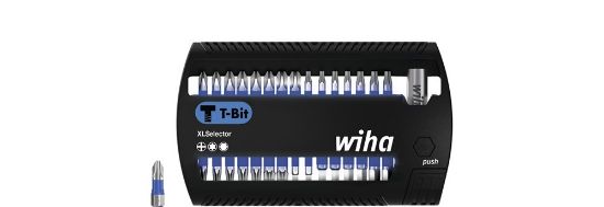 Afbeeldingen van WIHA Bitset XLSelector T-bit ¼" 25MM PH/TX/inbus 32x