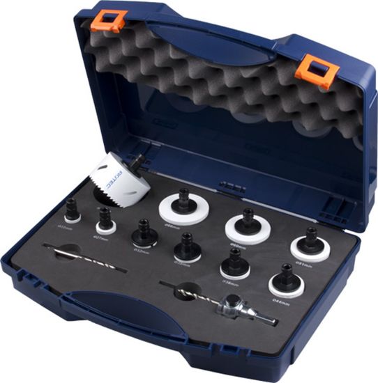 Afbeeldingen van ROTEC Gatzagenset QC 527 Elektricien SDS-plus 13-delig 22-76MM