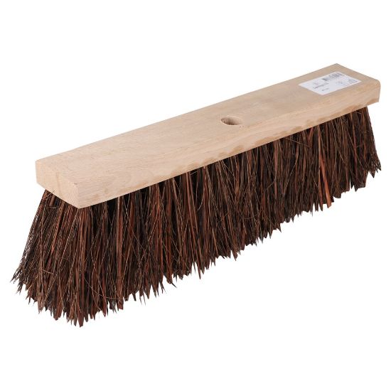 Afbeeldingen van COPENHAGEN PRO Straatbezem plat FSC Bassine/stalks 45CM