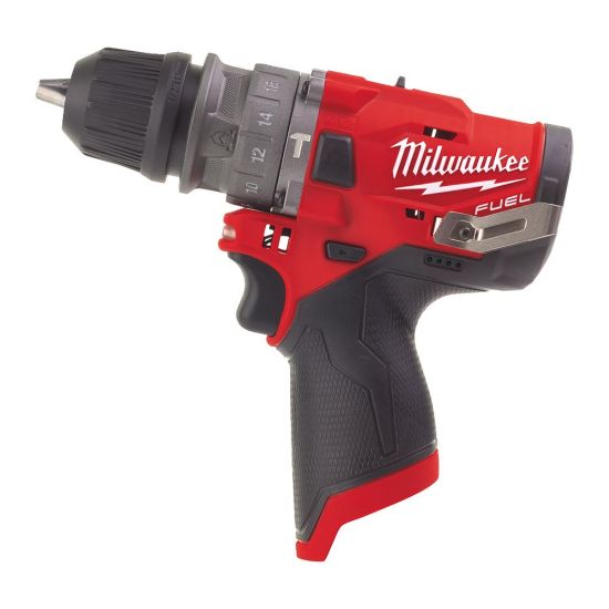 Afbeeldingen van MILWAUKEE Accu klopboorschroefmachine M12FPDX-0 met verwisselbare kop BODY