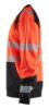 Afbeeldingen van BLÅKLÄDER Sweater 3541 High Vis rood/zwart S