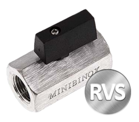 Afbeeldingen van ⅛" MINIBINOX 25B BIxBI ZWART