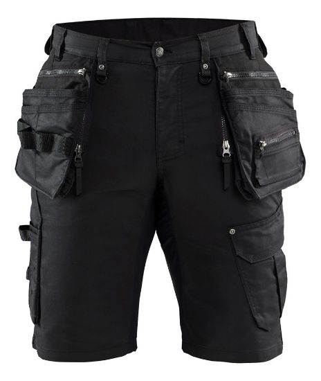 Afbeeldingen van BLÅKLÄDER Short denim stretch X1900 1992 zwart/zwart C48