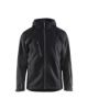 Afbeeldingen van BLÅKLÄDER Softshell jack met capuchon 4753 zwart/donkergrijs S