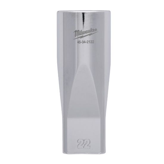 Afbeeldingen van MILWAUKEE Dop ½" metrisch FOUR FLAT lang 22MM