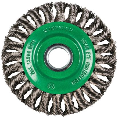 Afbeeldingen van Draadborstel BR600Z 0,5MM RVS M14 115X14MM