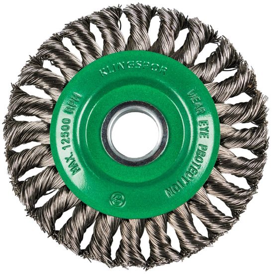 Afbeeldingen van Draadborstel BR600Z 0,5MM RVS M14 115X14MM