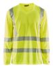 Afbeeldingen van BLÅKLÄDER T-shirt UV met lange mouwen 3385 High Vis geel L