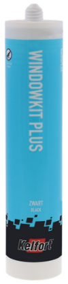 Afbeeldingen van KELFORT Beglazingskit elastisch zwart 310ML