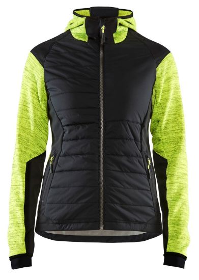 Afbeeldingen van BLÅKLÄDER Hybride jack dames 5931 High Vis geel/zwart L