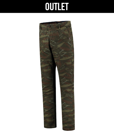 Afbeeldingen van TRICORP Chino Premium 504003 legerprint 2XL