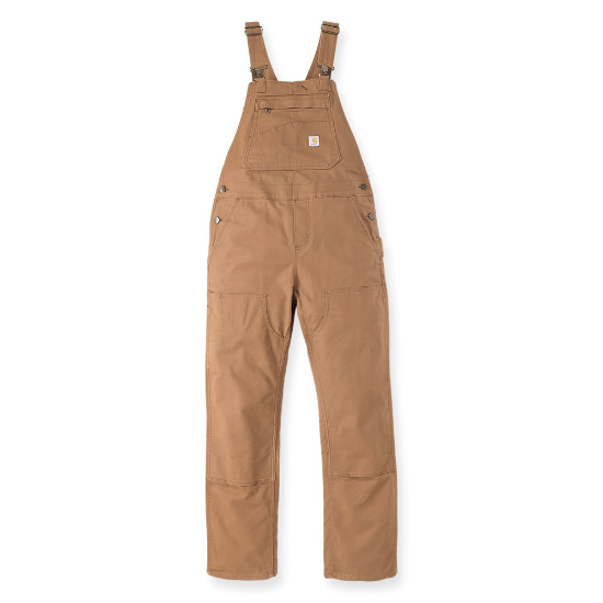 Afbeeldingen van CARHARTT Overall Amerikaans BIB relaxed fit dames 106001 bruin XL