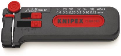Afbeeldingen van KNIPEX Mini afstripper 1280040SB 0,12-0,4MM