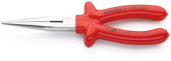 Afbeeldingen van KNIPEX Telefoontang zijsnijder 2617200 DIN5745 55°