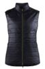 Afbeeldingen van BLÅKLÄDER Bodywarmer gevoerd dames 3864 zwart/High Vis geel 2XL