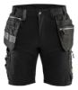 Afbeeldingen van BLÅKLÄDER Short met stretch 1598 zwart C58