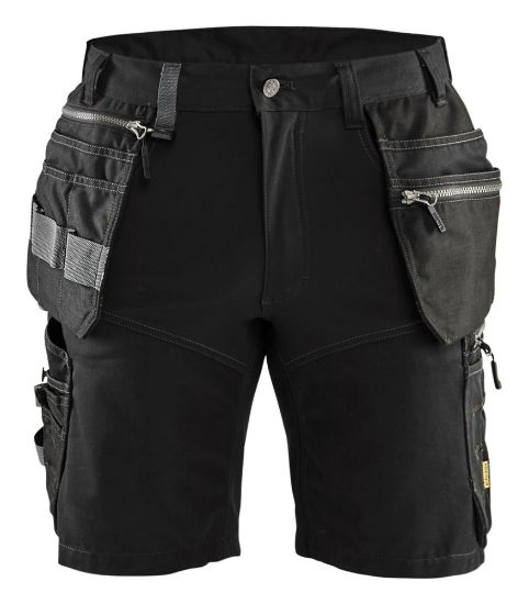 Afbeeldingen van BLÅKLÄDER Short met stretch 1598 zwart C58