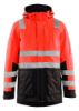 Afbeeldingen van BLÅKLÄDER Winterparka 4495 High Vis rood/zwart 2XL