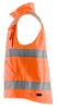 Afbeeldingen van BLÅKLÄDER Werkvest ongevoerd 8505 High Vis oranje/marineblauw S