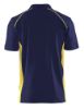 Afbeeldingen van BLÅKLÄDER Poloshirt piqué 3324 marineblauw/High Vis geel M