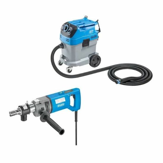 Afbeeldingen van BAIER Diamantboormachine BDB825 + stofzuiger BSS606L