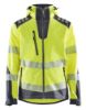 Afbeeldingen van BLÅKLÄDER Softshell jack 4491 High Vis geel/medium grijs XL