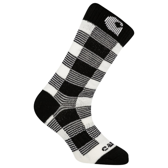 Afbeeldingen van CARHARTT Sokken thermisch geruit dames 891033 naturel M