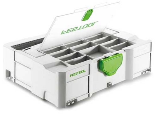 Afbeeldingen van FESTOOL Systainer T-LOC DF SYS 1 TL-DF 396X296X105MM