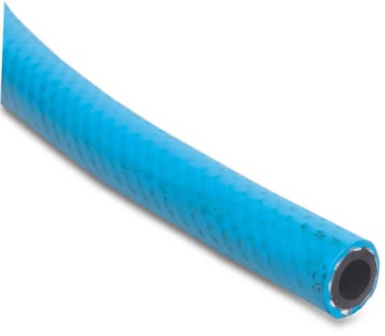 Afbeeldingen van Hogedrukslang PVC Profiltress blauw 19X28MM 40bar