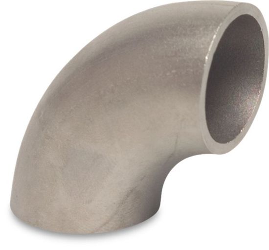 Afbeeldingen van Lasbocht 90° RVS316 48,3X48,3X2,0MM stomplas 104bar