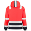 Afbeeldingen van TRICORP Parka Midi High Vis bi-colour 403023 fluor rood/inkt 2XL