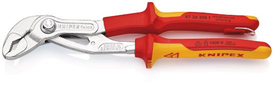 Afbeeldingen van KNIPEX Waterpomptang COBRA VDE TT 8726250TBK 250MM