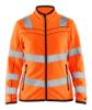 Afbeeldingen van BLÅKLÄDER Microfleecevest dames 4966 High Vis oranje XS
