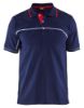 Afbeeldingen van BLÅKLÄDER Poloshirt 3389 marineblauw rood L