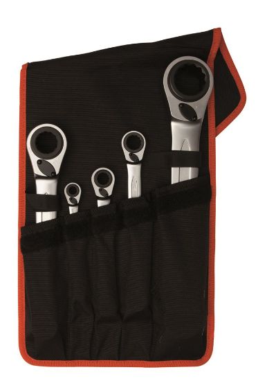 Afbeeldingen van BAHCO Ringratelsleutelset 5x