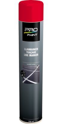 Afbeeldingen van PRO-PAINT Lijnmarker rood 750ML