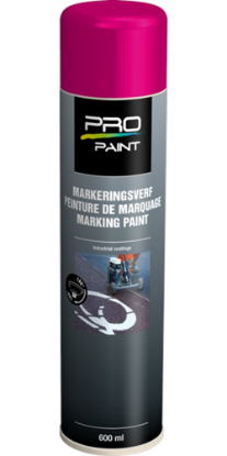 Afbeeldingen van PRO-PAINT Markeringsverf rose 600ML