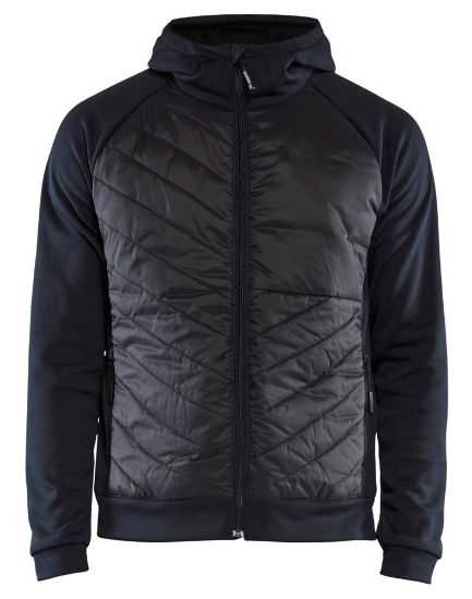 Afbeeldingen van BLÅKLÄDER Hybride sweater 3463 donker marineblauw/zwart 2XL