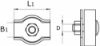 Afbeeldingen van DX Staaldraadklem simplex VZ 2MM