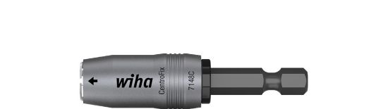 Afbeeldingen van WIHA Bithouder magnetisch CentroFix Force mechanisch vergrendelbaar 7148CF ¼"