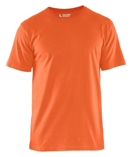 Afbeeldingen van BLÅKLÄDER T-shirt 3525 oranje L