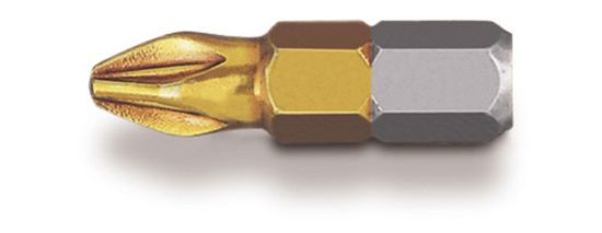 Afbeeldingen van Bit ¼'' pozidrive 1-25MM tin