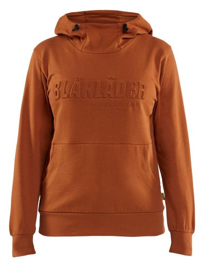Afbeeldingen van BLÅKLÄDER Hoodie 3D dames 3560 roest XL