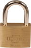 Afbeeldingen van OXLOC Cilinderhangslot EV messing laag 50MM KA5002